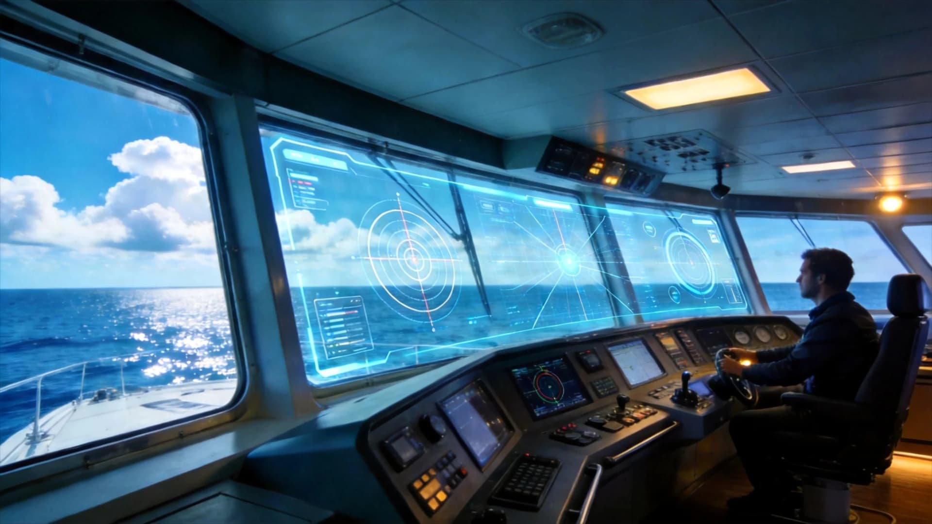 SuperMetaX 360° ship surround view system — vessel panoramic monitoring